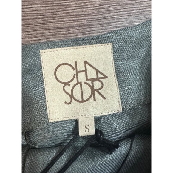 Chaser Sage Green Linen Asymmetrical Skort NWT S - Picture 5 of 13